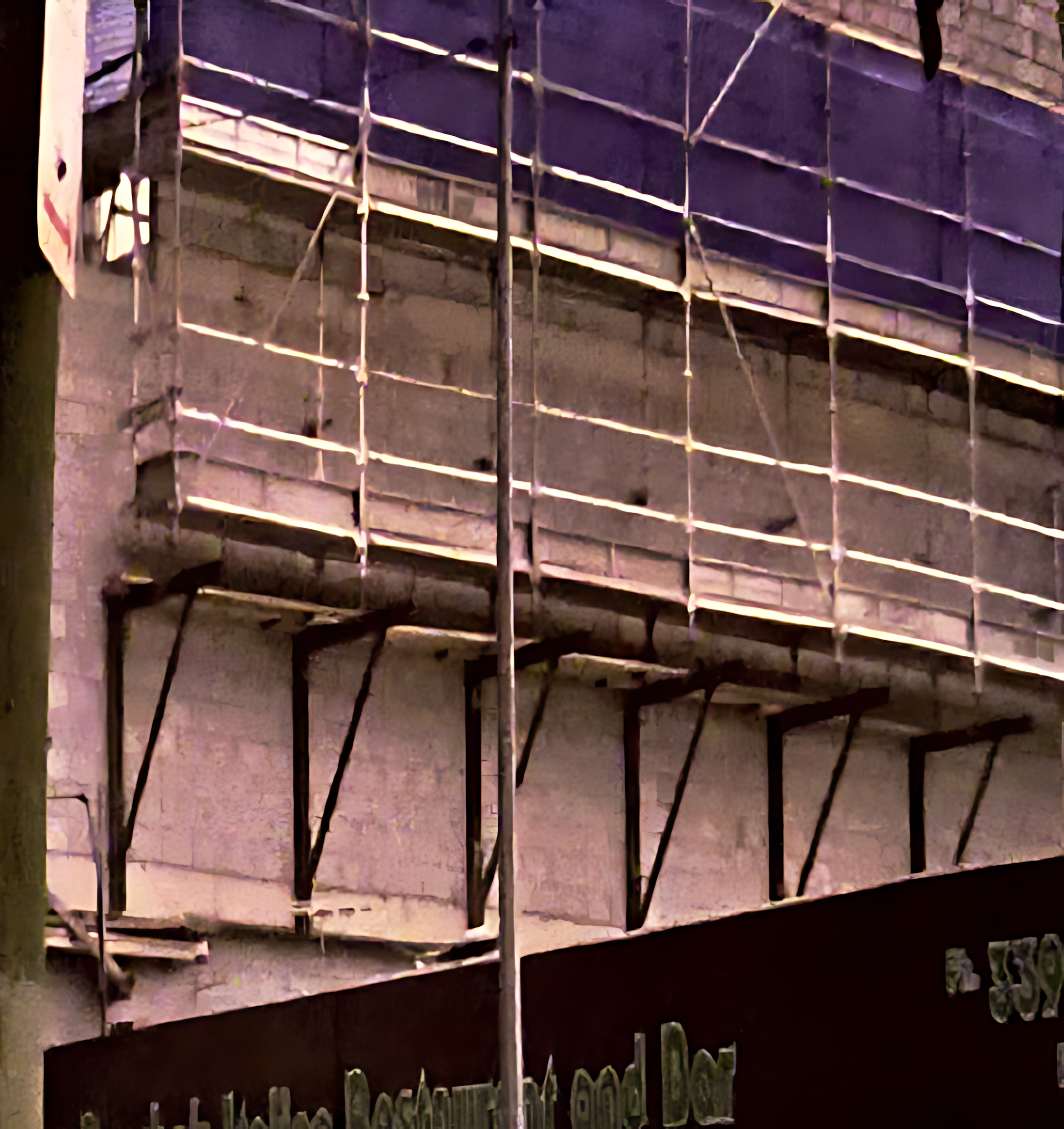MacIndustries scaffolding on a residential construction site